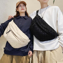 Load image into Gallery viewer, Women's Summer Fashionable Plaid Pattern Zipper Belt Bag