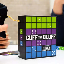 Load image into Gallery viewer, Cuff The Bluff - A Fun Bluffing Dice &amp; Card Game