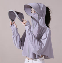 Load image into Gallery viewer, Ice Silk UV Protection Hooded Windbreaker Jacket