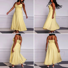 Load image into Gallery viewer, Drape Maxi Dress