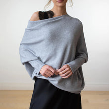 Load image into Gallery viewer, Asymmetric Draped Jumper