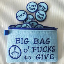 Load image into Gallery viewer, Big Bag of F*cks to Give Zipper Pouch