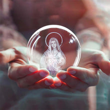 Load image into Gallery viewer, Jesus Glowing Crystal Ball