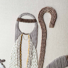 Load image into Gallery viewer, Nativity Scene Embroidery Kit
