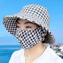 Load image into Gallery viewer, Sun Protection Mask Hat