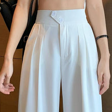 Load image into Gallery viewer, Figure-Flattering Versatile High-Waisted Wide Leg Trousers