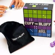 Load image into Gallery viewer, Cuff The Bluff - A Fun Bluffing Dice &amp; Card Game
