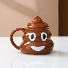 Load image into Gallery viewer, Naughty Prank Poop Ceramics Mug