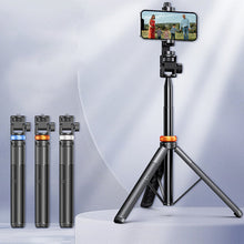 Load image into Gallery viewer, Selfie Stick-stativ med Bluetooth-fjernkontroll