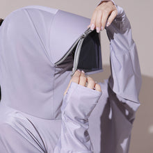 Load image into Gallery viewer, Ice Silk UV Protection Hooded Windbreaker Jacket