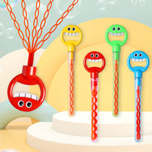 Load image into Gallery viewer, Smiley Bubble Magic Wand