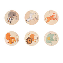 Load image into Gallery viewer, Wooden Puzzles Toddler Sensory Toys