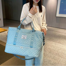 Load image into Gallery viewer, Diamond Grid Dry And Wet Separation Bag