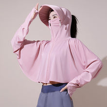Load image into Gallery viewer, Ice Silk UV Protection Hooded Windbreaker Jacket