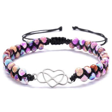 Load image into Gallery viewer, For barnebarn - For du er alltid i mitt armbånd med perler