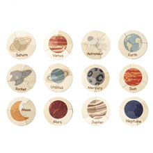 Load image into Gallery viewer, Wooden Puzzles Toddler Sensory Toys