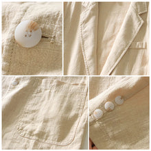 Load image into Gallery viewer, Classic Linen Blazer