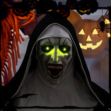 Load image into Gallery viewer, Halloween Nun Scary Mask