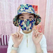 Load image into Gallery viewer, Sun Protection Mask Hat