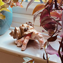 Load image into Gallery viewer, Finger Parasite Crab Resin Sculpture