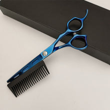 Load image into Gallery viewer, 2 In 1 Hair Scissors With Comb