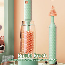 Load image into Gallery viewer, Electric Baby Bottle Brush Cleaning Set