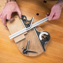 Load image into Gallery viewer, Multifunctional Combination of Movable Angle Ruler Set