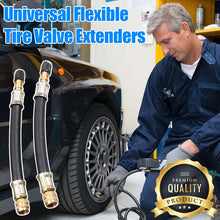 Load image into Gallery viewer, Universal Flexible Tire Valve Extenders