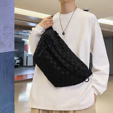 Load image into Gallery viewer, Women's Summer Fashionable Plaid Pattern Zipper Belt Bag