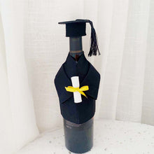 Load image into Gallery viewer, Graduation Cap And Gown Bottle Cover
