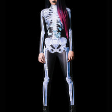 Load image into Gallery viewer, Sexy Skeleton Bodysuit
