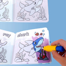 Load image into Gallery viewer, Water Painting Color Changing Cloth Book