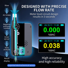 Load image into Gallery viewer, High-Precision Portable Digital Breath Alcohol Tester