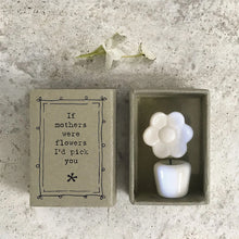 Load image into Gallery viewer, Porcelain Flower Matchbox Gift - Mother's Day Present