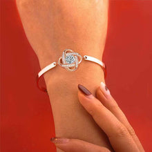 Load image into Gallery viewer, I will always be with you - Diamond Knot Bracelet