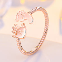 Load image into Gallery viewer, Baby Palm and Feet Ring