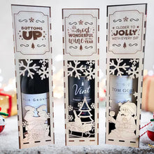 Load image into Gallery viewer, Christmas Funny Wooden Wine Box