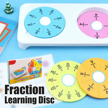Load image into Gallery viewer, Fraction Learning Disc