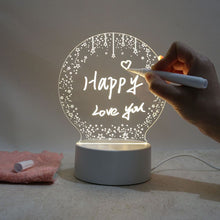 Load image into Gallery viewer, Note Board Creative LED Night Light