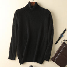 Load image into Gallery viewer, Men's Mink Turtleneck Bottoming Sweater