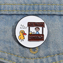 Load image into Gallery viewer, Cute Duck Brooch
