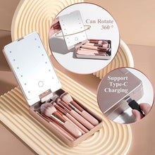 Load image into Gallery viewer, Travel Makeup Brush Set