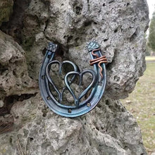 Load image into Gallery viewer, Forged Handmade Horseshoe-Iron
