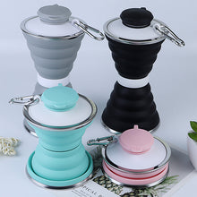 Load image into Gallery viewer, 500ML Foldable Silicone Water Bottle Cup