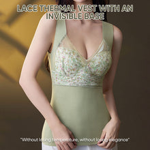 Load image into Gallery viewer, 2-in-1 Built-in Bra Lace Thermal Underwear