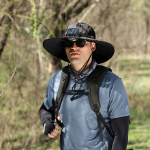 Load image into Gallery viewer, Solar &amp; USB Charging Fan Outdoor Fishing Hat