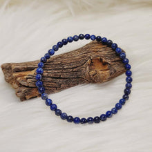 Load image into Gallery viewer, Natural Lapis Lazuli Stone Beaded Bracelet