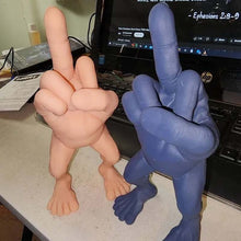 Load image into Gallery viewer, Langfingerfigur med ben