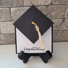Load image into Gallery viewer, Degree Cap Graduation Card