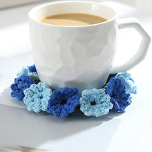 Load image into Gallery viewer, Hand Knit Crochet Suzuran Flower Coaster